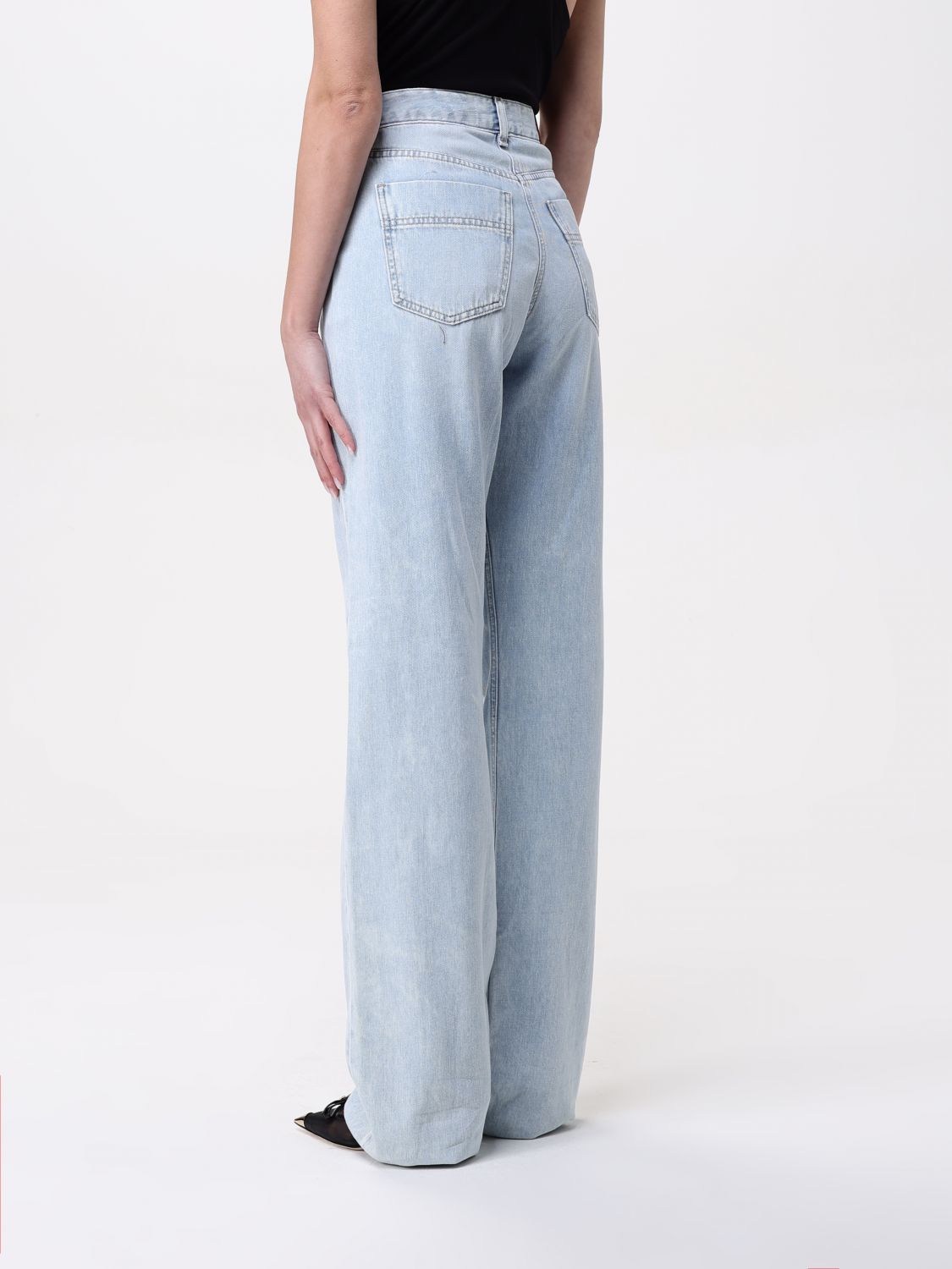 Jeans Woman color Stone Washed