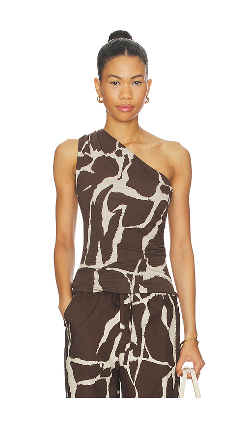 Rails Dorothy Top in Brown,Cream. M. Also in L, S