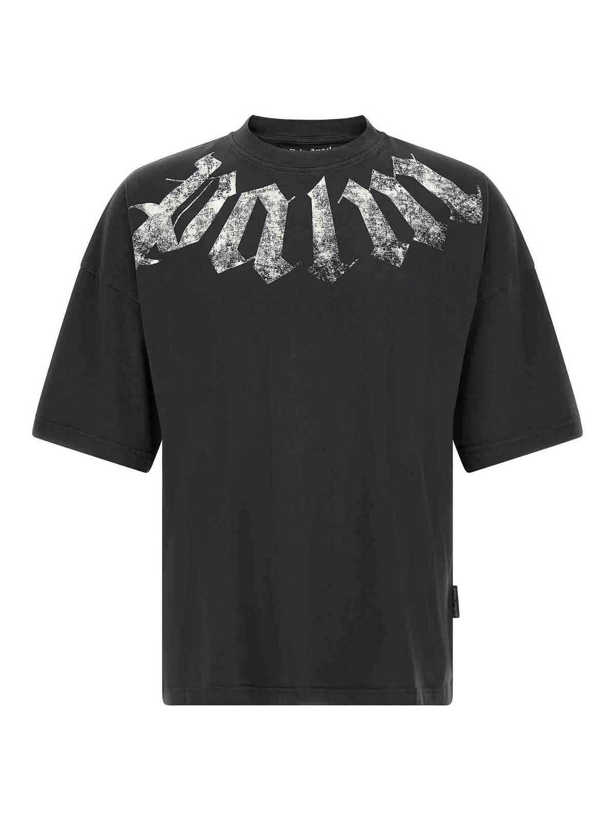 Craquel gothic print t-shirt