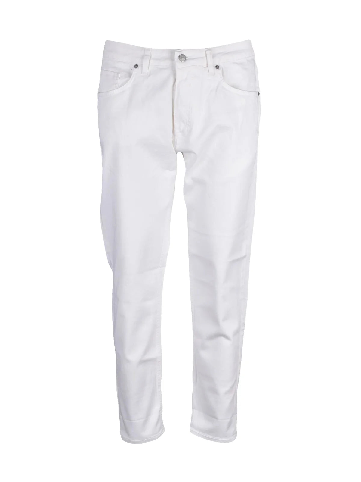 White Men Cotton Jeans