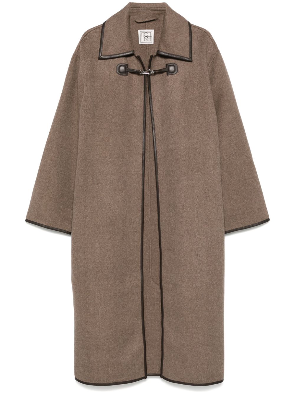 Mélange-effect coat - Neutrals