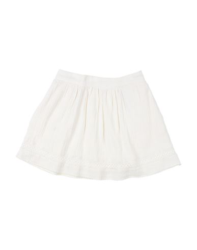 Kid Girl Kids' skirt Ivory Size 8 Cotton