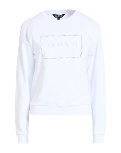 Woman Sweatshirt White Size XS Cotton