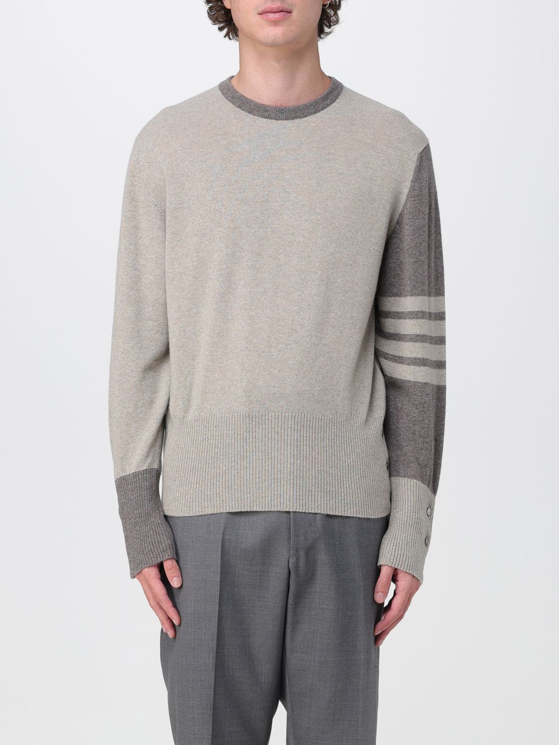 Sweater Men color Beige