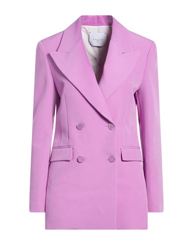 Woman Blazer Mauve Size 4 Polyester, Elastane