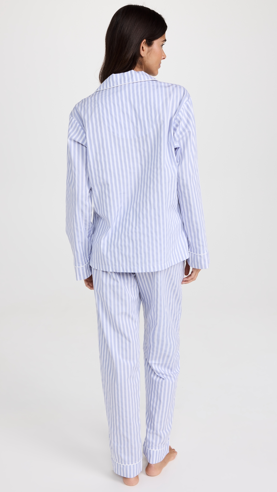 Classic Stripe Pajama Set Blue