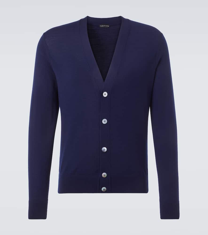 Wool cardigan
