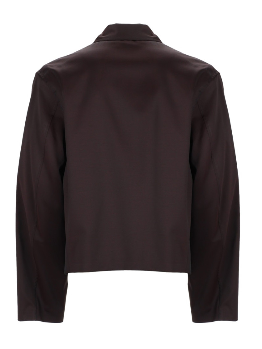 Our Legacy - collared long sleeve coat side pocket