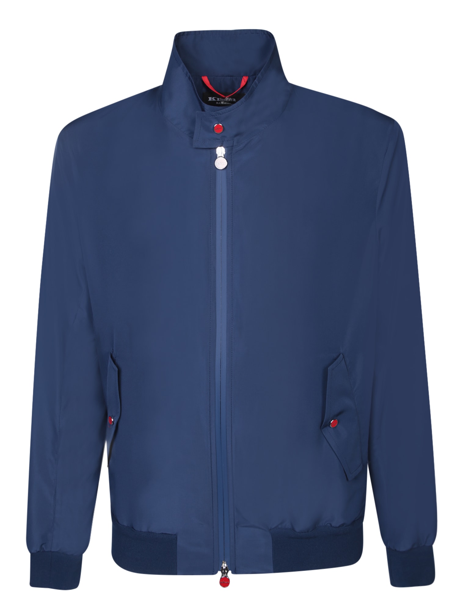 Giacca Leggera In Nylon Blu
