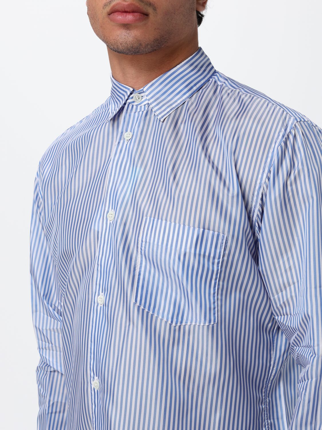 COMME DES GARÇONS Shirt Men color Striped