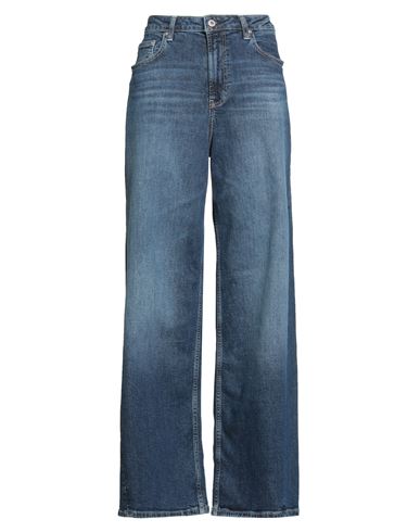 Woman Jeans Blue Size 28 Cotton, Recycled cotton, Elastane