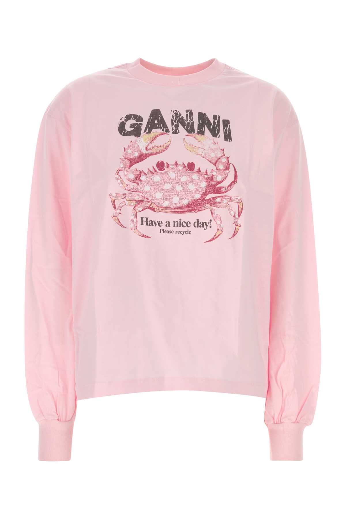 Cotton Sweatshirt — Pink
