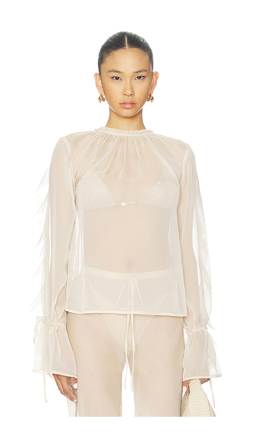 Shani Shemer Jeanie Blouse en Rose. M. Also en L