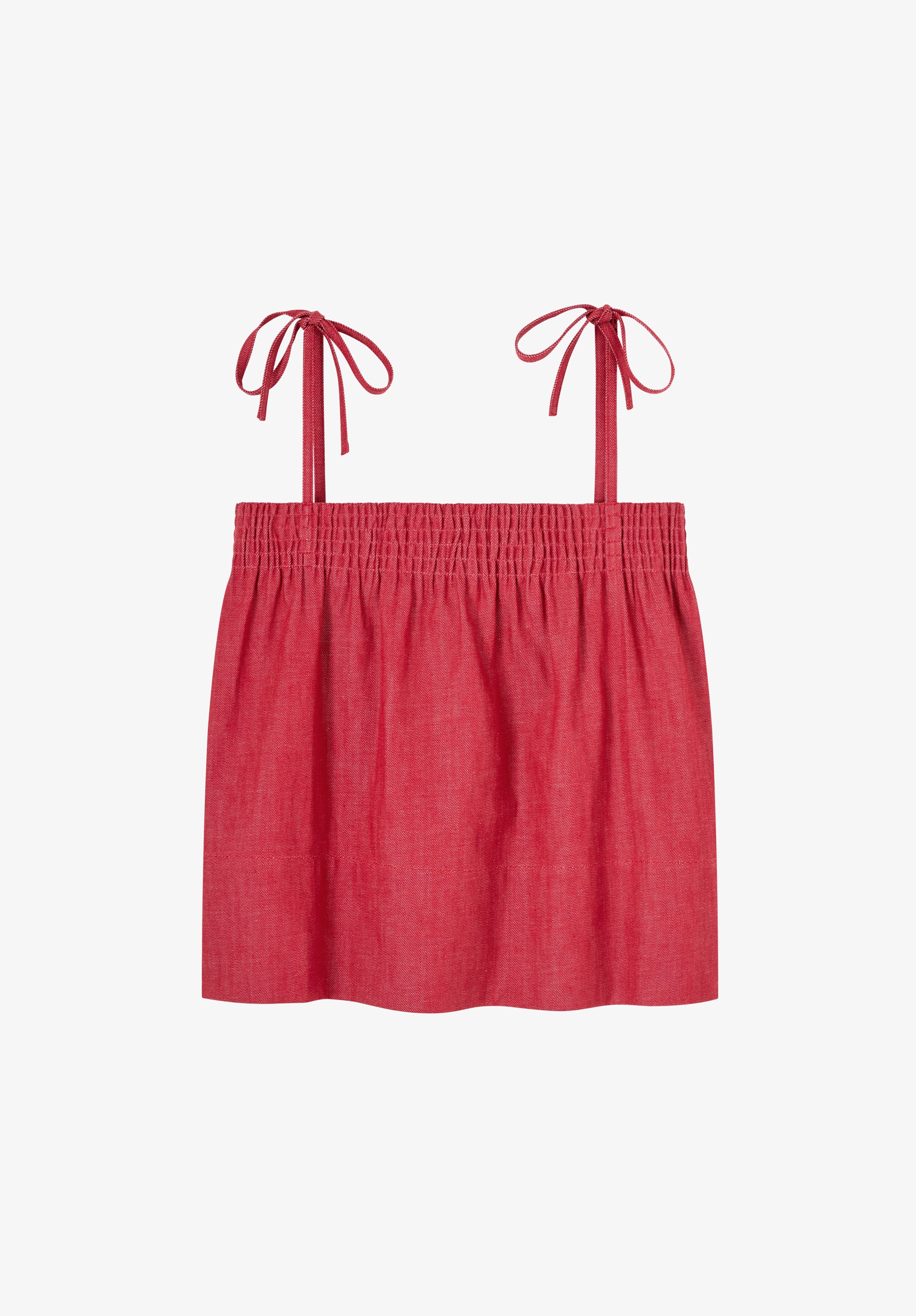 A. P.C. Cléo top Size: 40 in Red