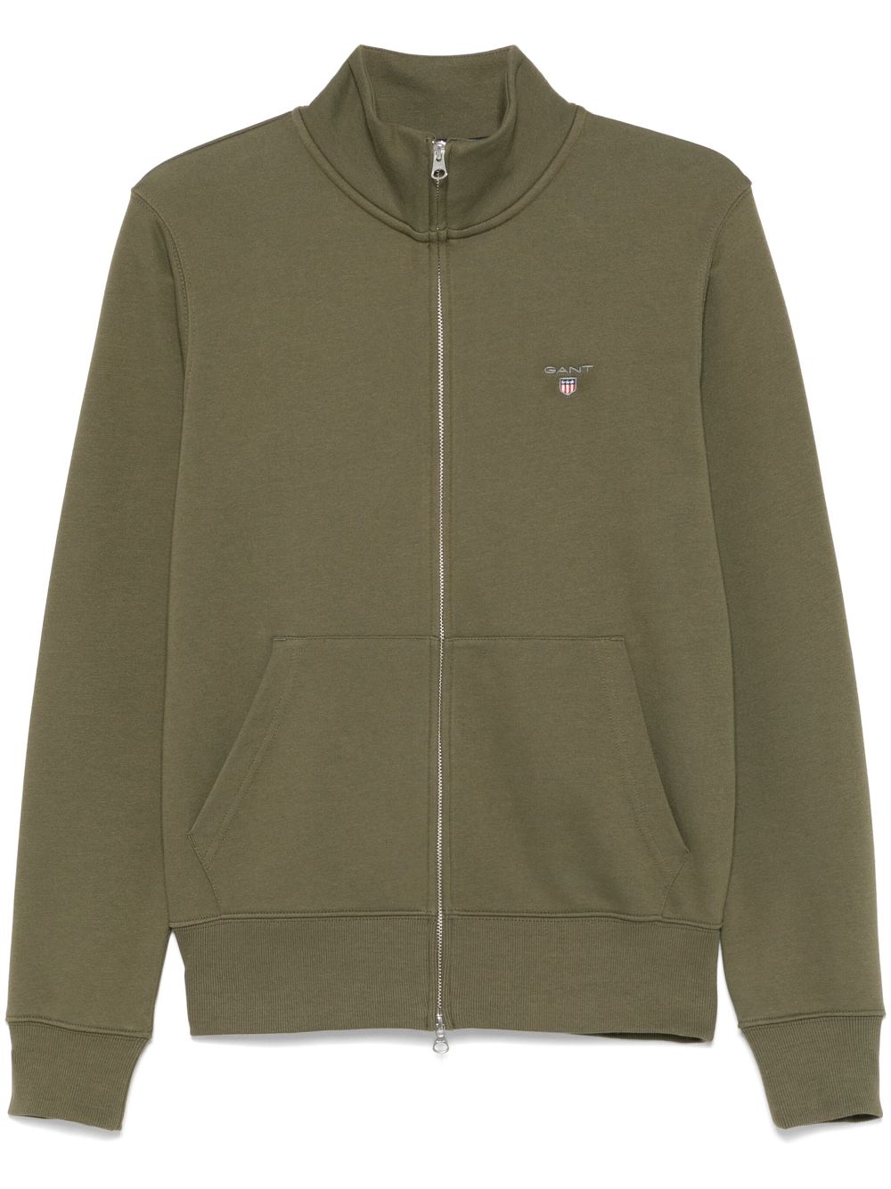 Zip-up cardigan - Green