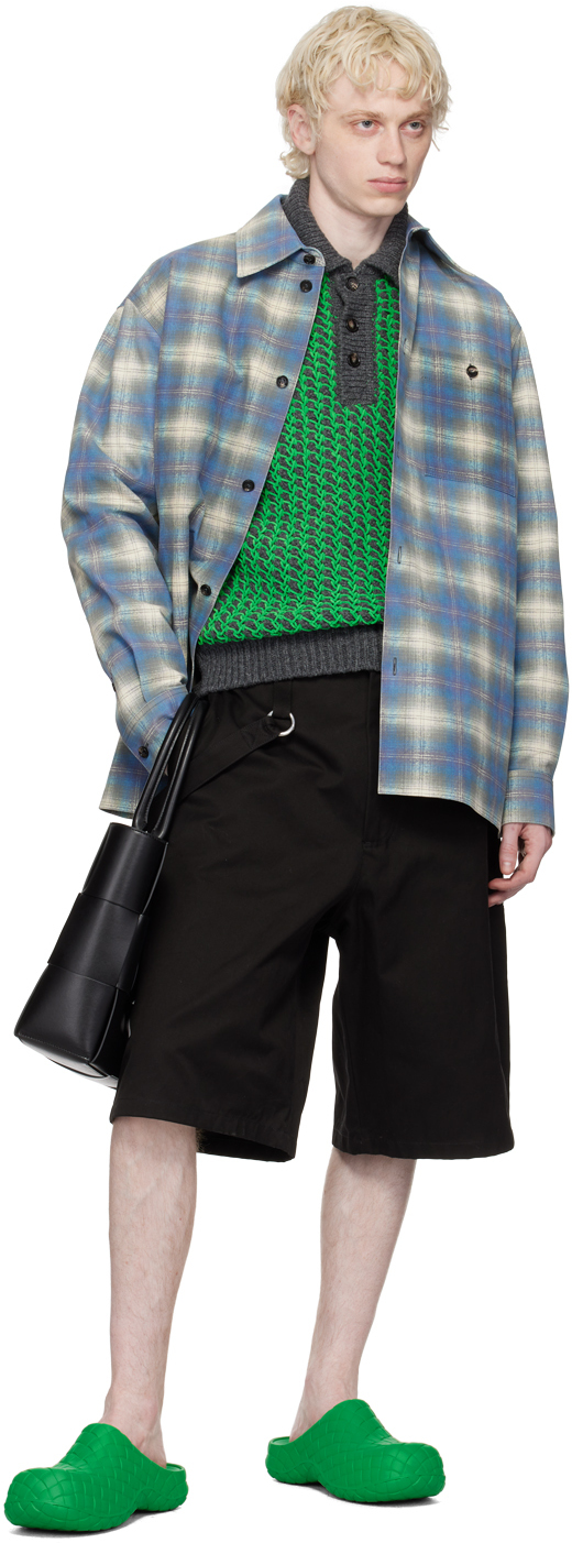Black Medium Arco Tote Bag