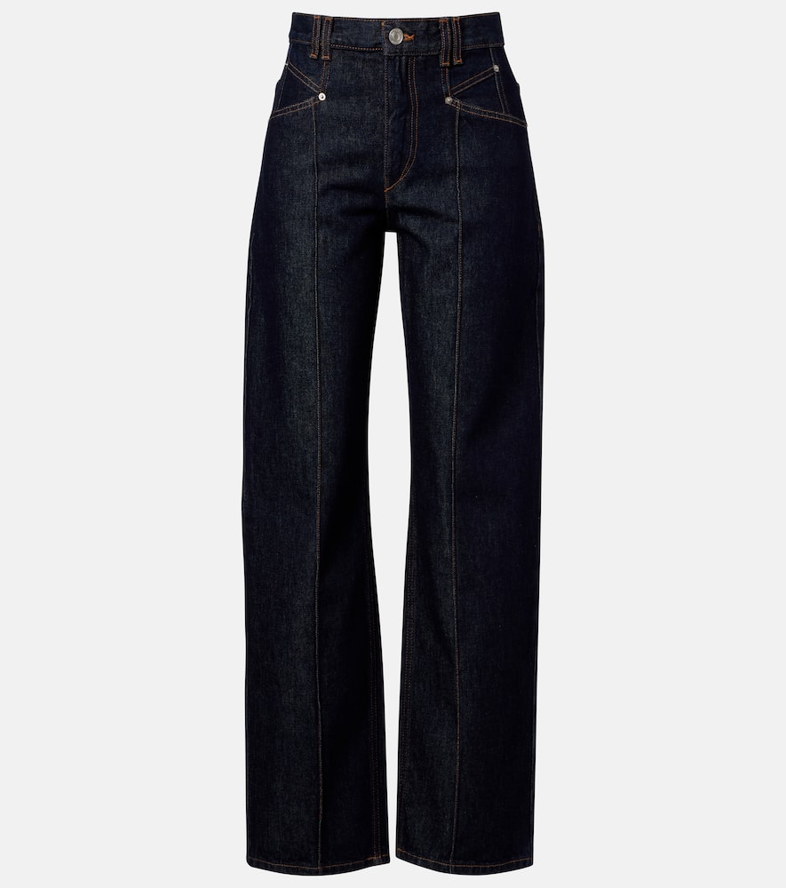 Drolane high-rise straight jeans