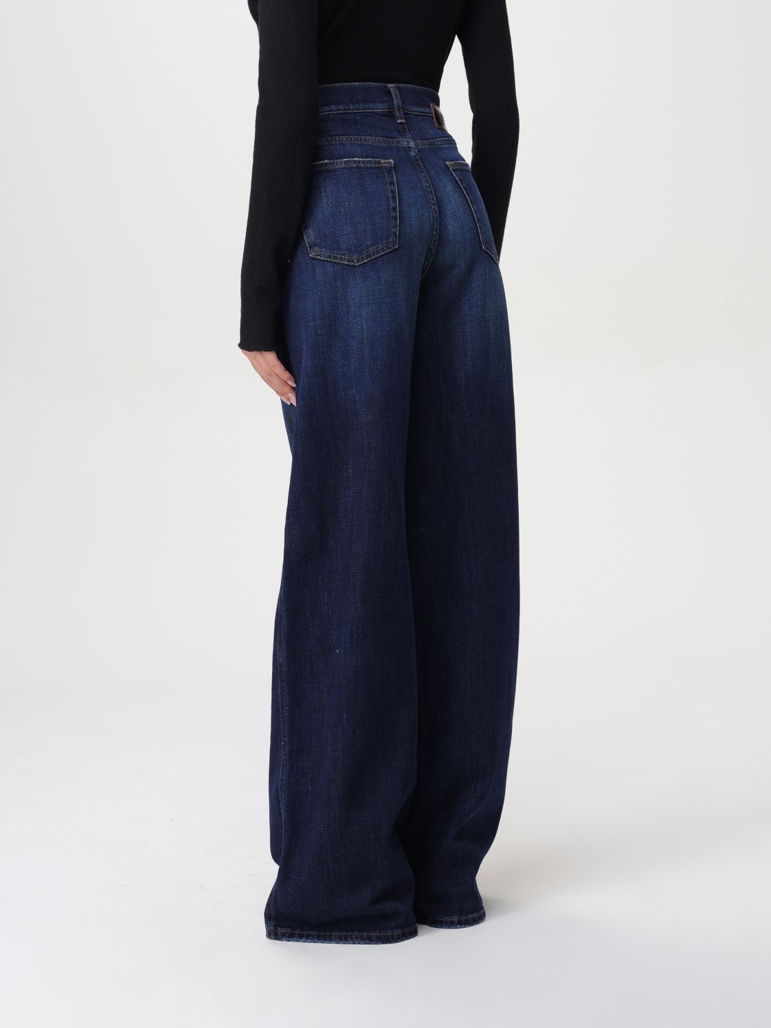 Jeans Woman color Denim