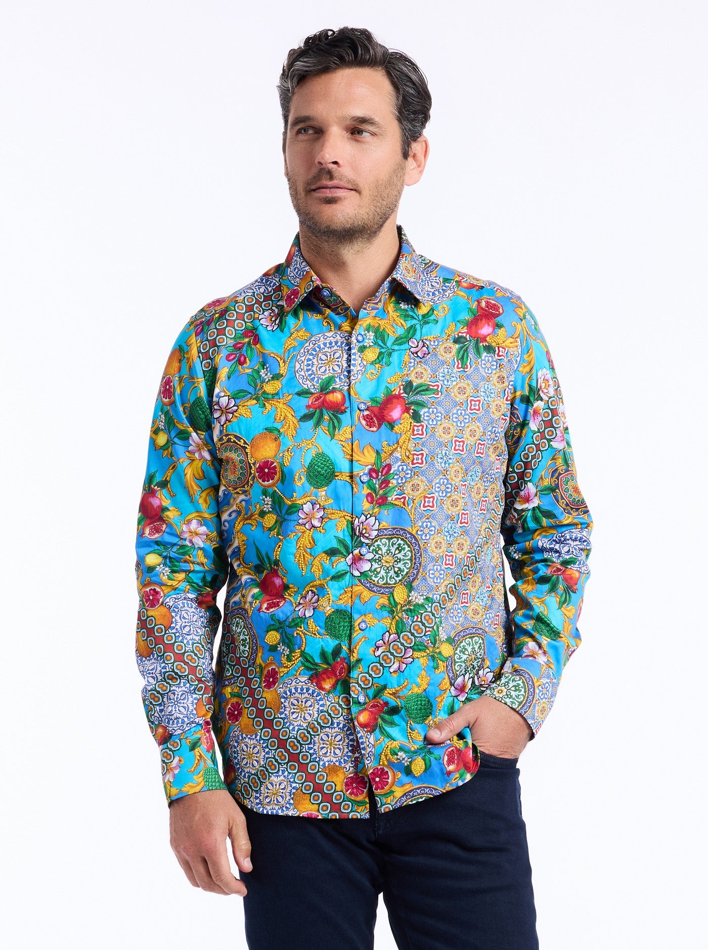 Robert Graham Northumbria Long Sleeve Button Down Shirt