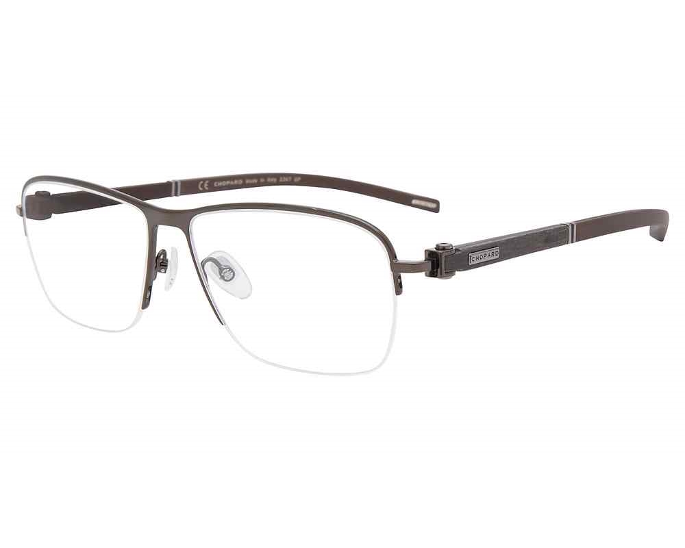 Demo Rectangular Mens Eyeglasses VCHD83 0568 57