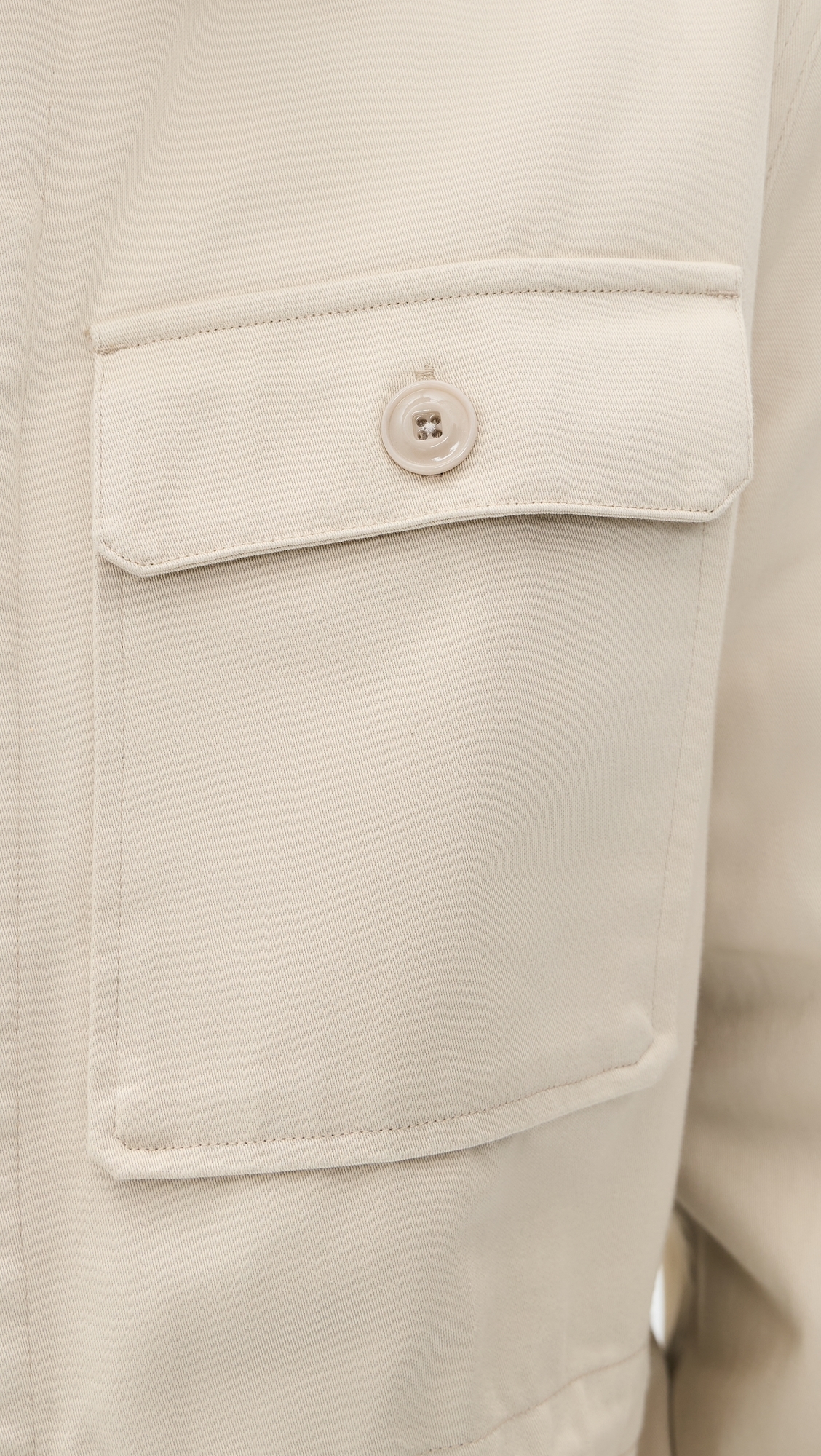 Cotton Unity Jacket Pale Sand Western Gabardine