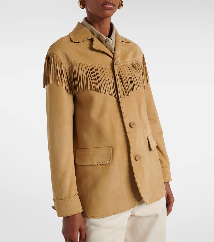 Ryland fringed suede jacket