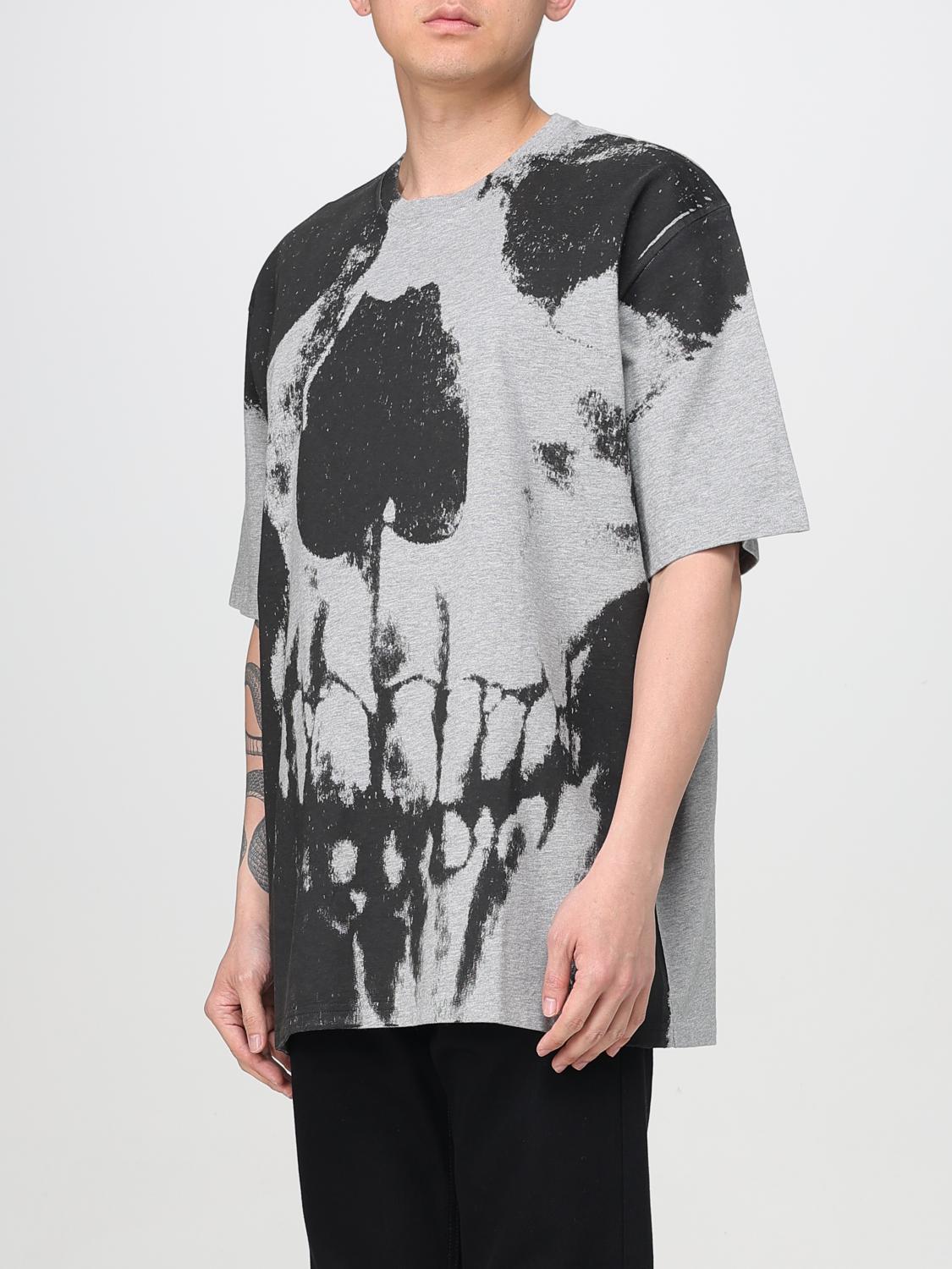 T-Shirt ALEXANDER MCQUEEN Men color Grey