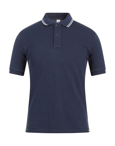 Man Polo shirt Navy Size XS Cotton