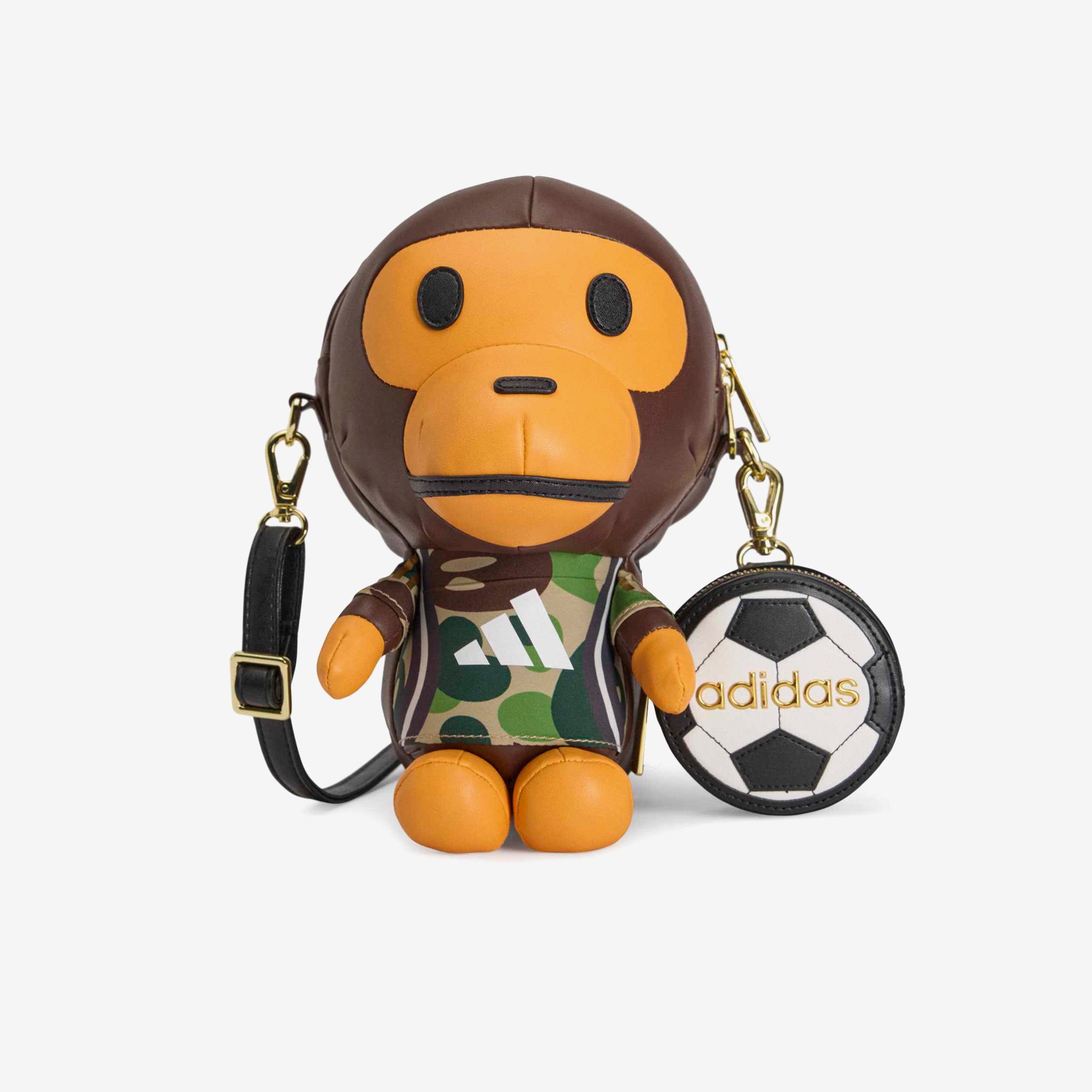 Adidas Milo Shoulder Bag x BAPE - AUBURN - unisex - O