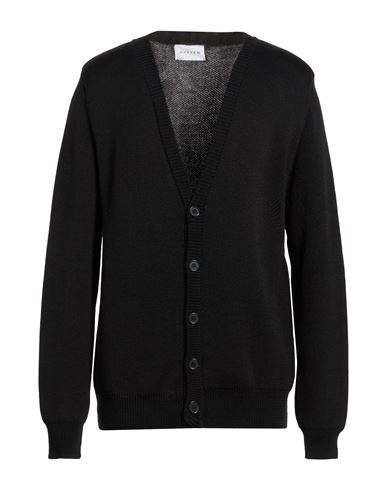 Marsēm Man Cardigan Black Size L Wool, Acrylic