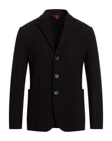 Man Blazer Black Size 44 Virgin Wool, Polyamide