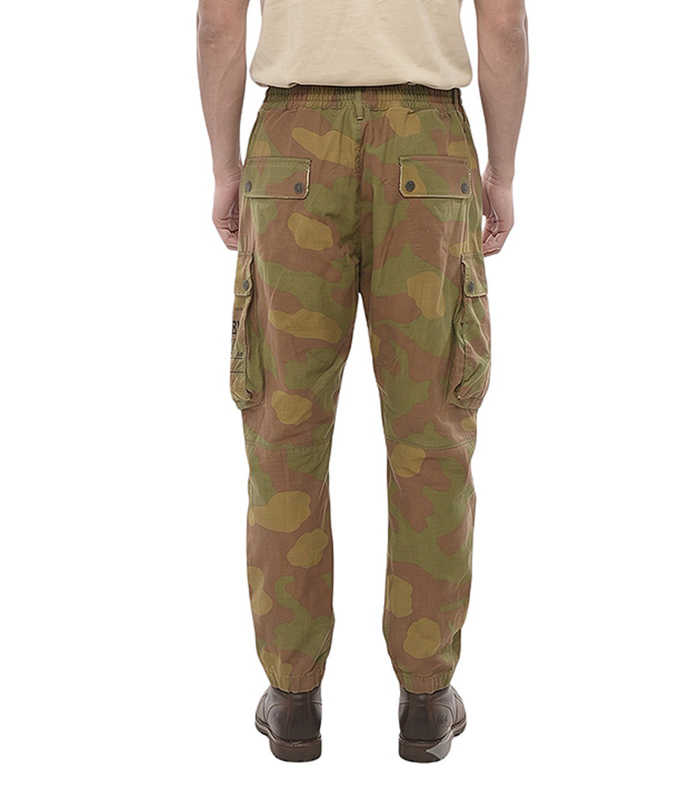 Green Tapered Cargo Pant
