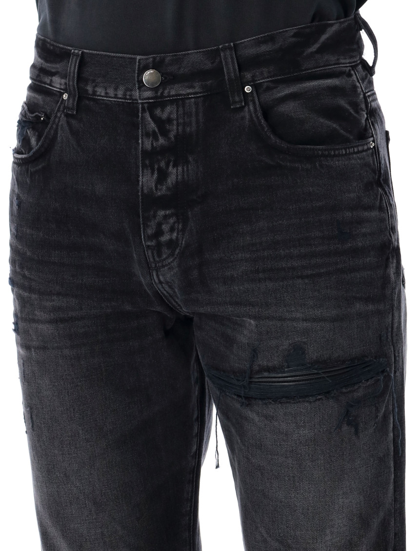 Black Straight Jean