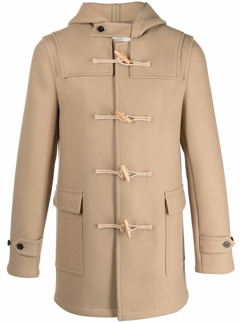 Hooded duffle coat - Neutrals