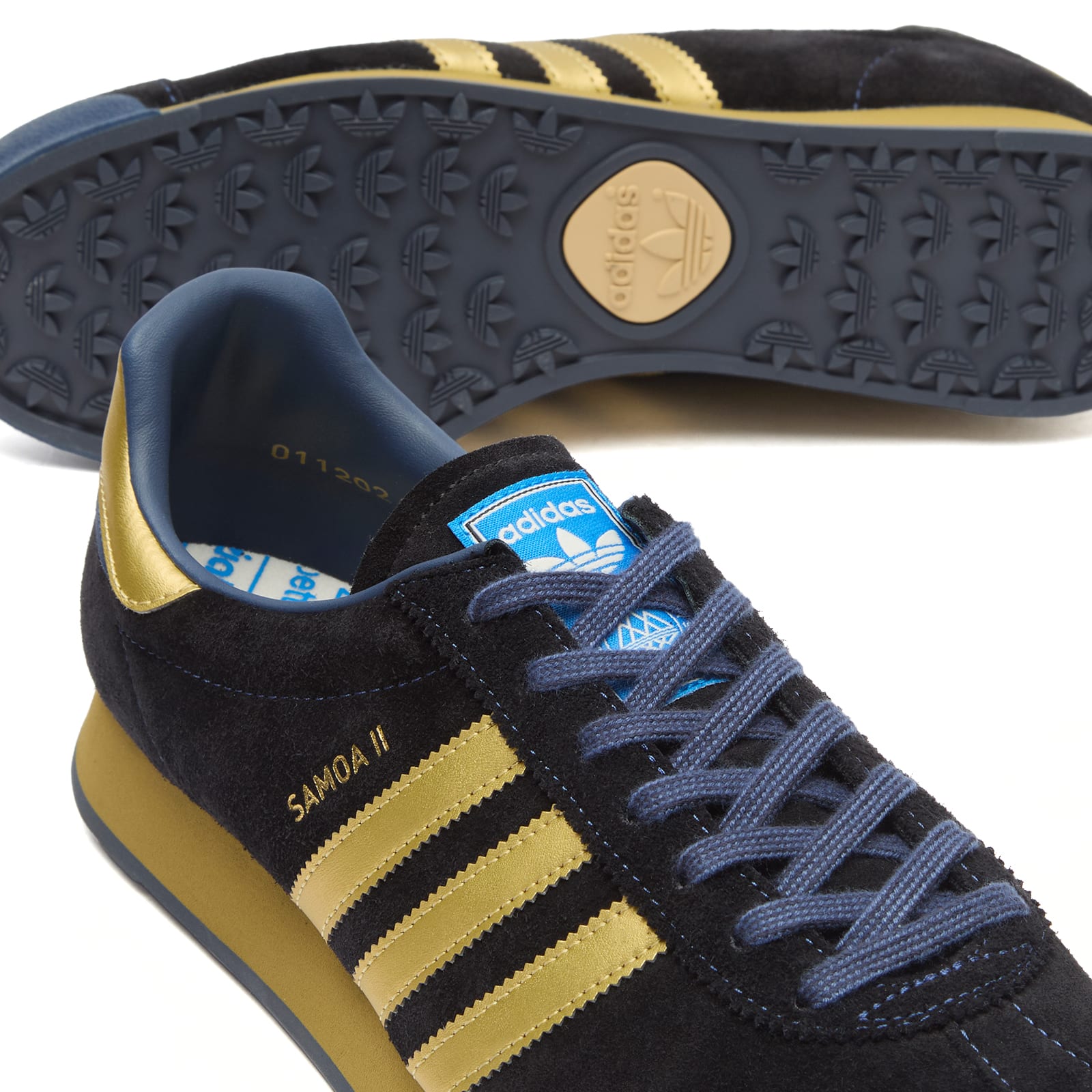 Men's x SPZL Samoa II Sneaker Tech Indigo/Matte Gold/Night Indigo
