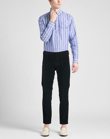 Man Pants Black Size 33 Cotton, Elastane