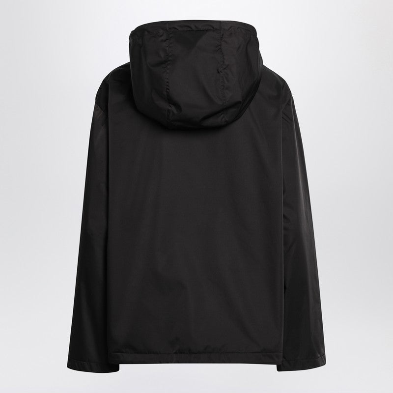 Black Zip-up Parka