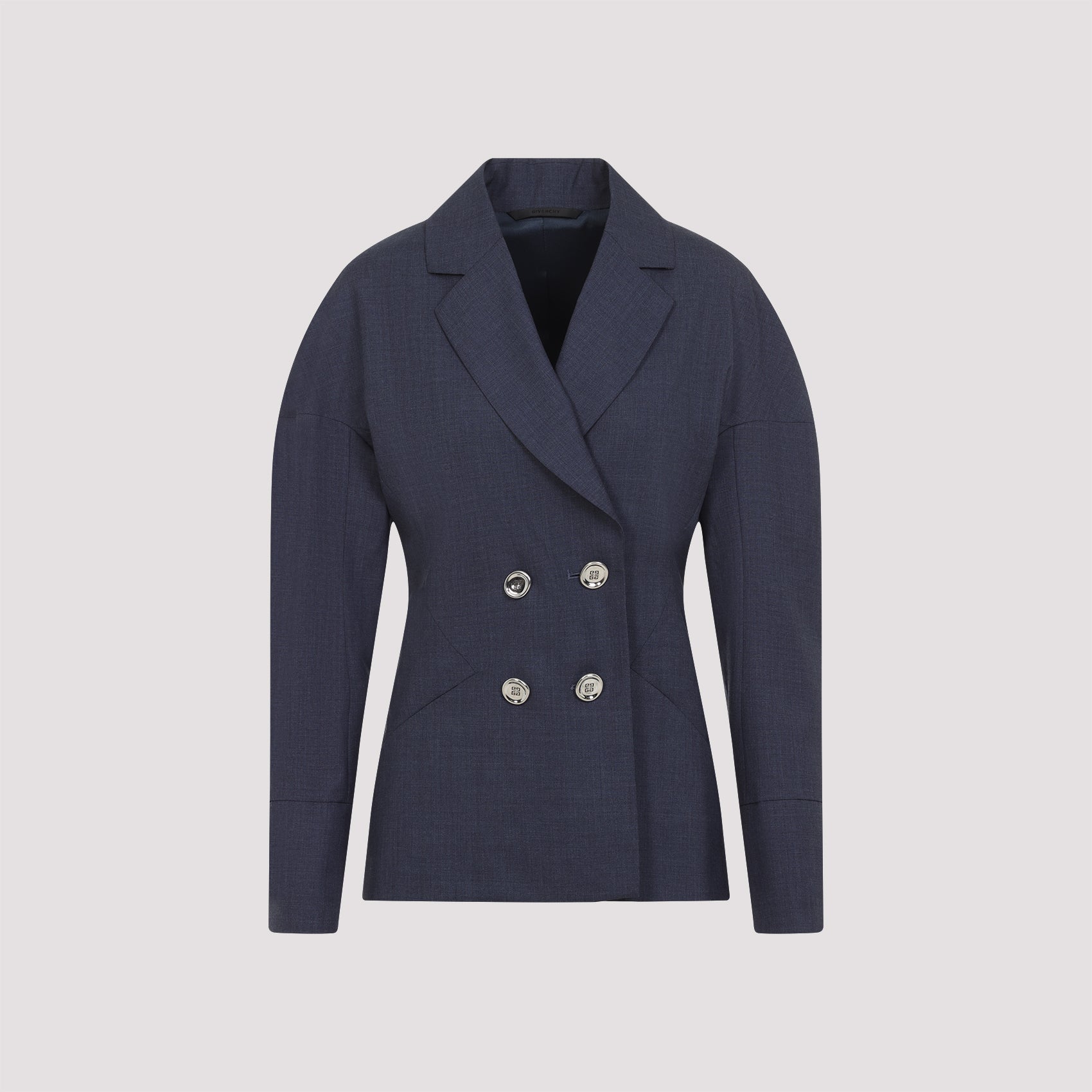 Balloon Sleeve Double Wool Jacket