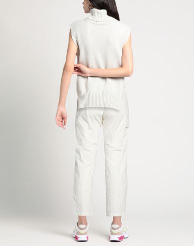 Woman Pants White Size XS Cotton, Elastane
