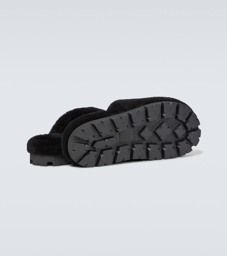 Prada Shearling slippers
