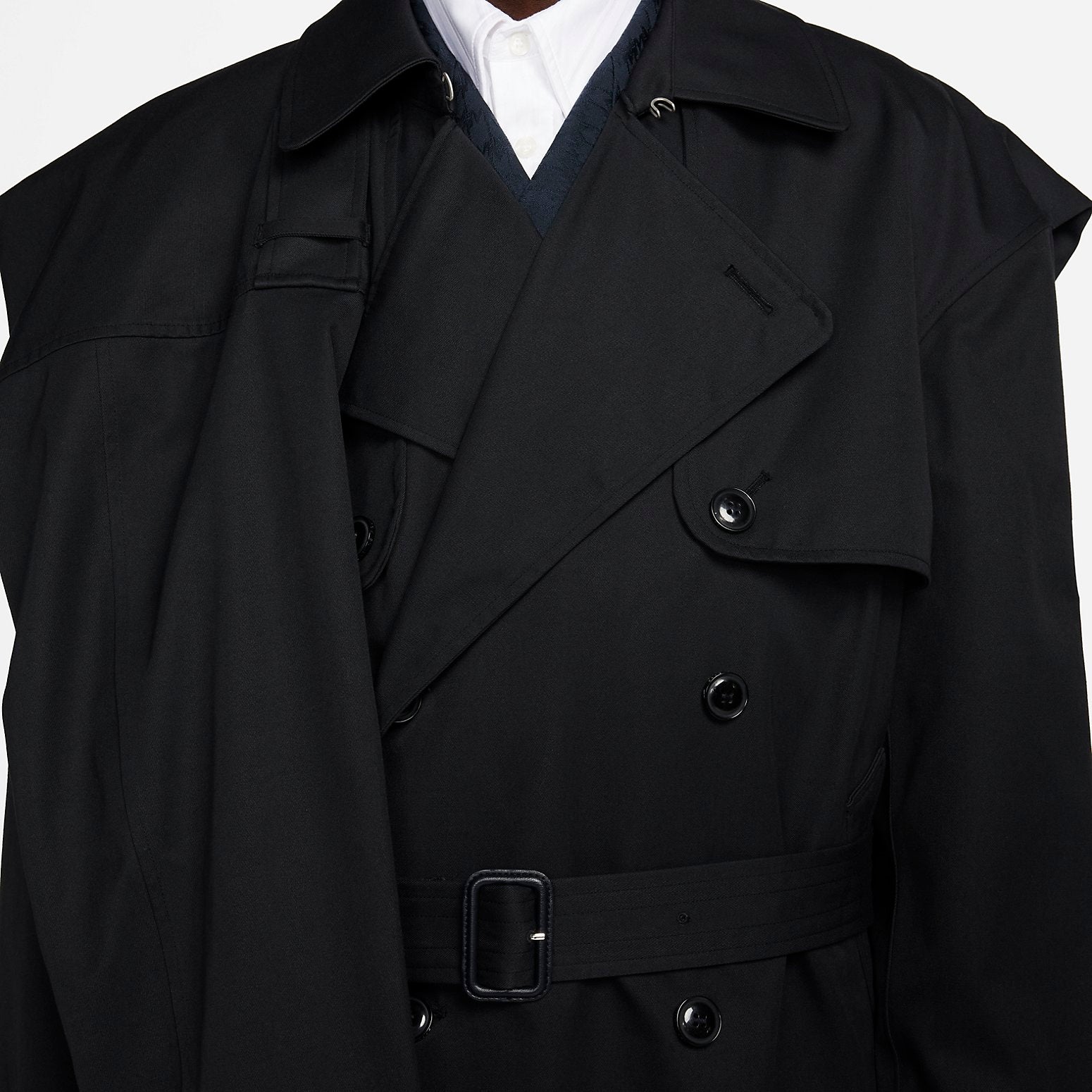 X Martine Rose Trench Coat 'Navy'