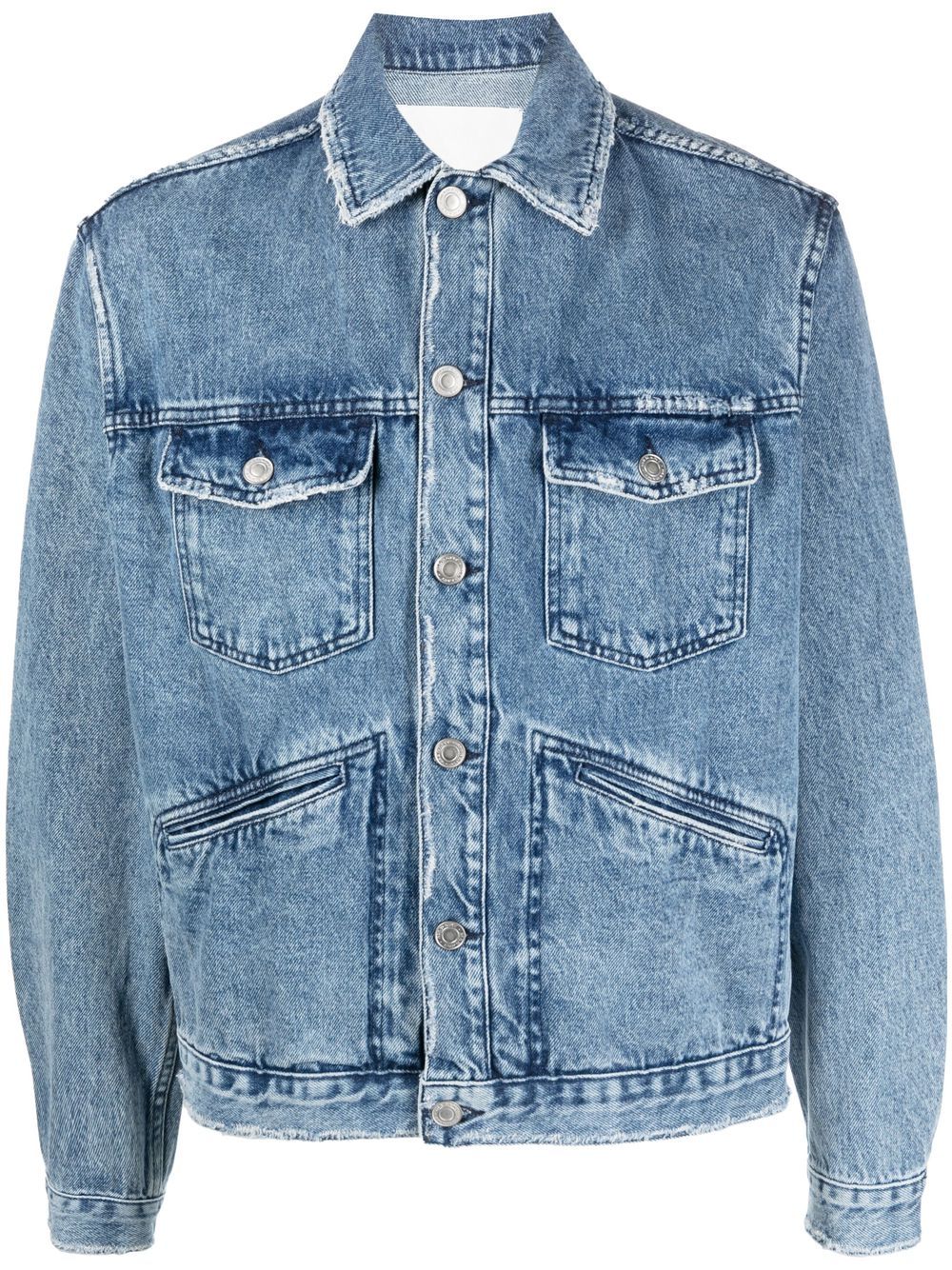 Jango logo denim jacket - Blue