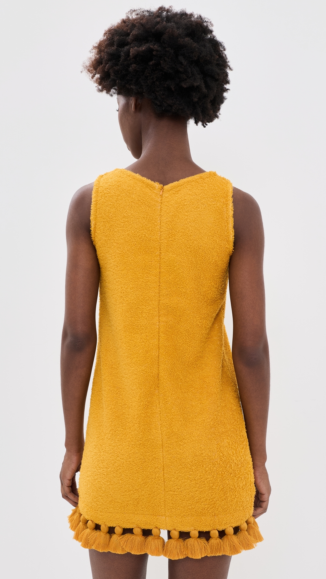 Manon Short Dress Golden Yellow