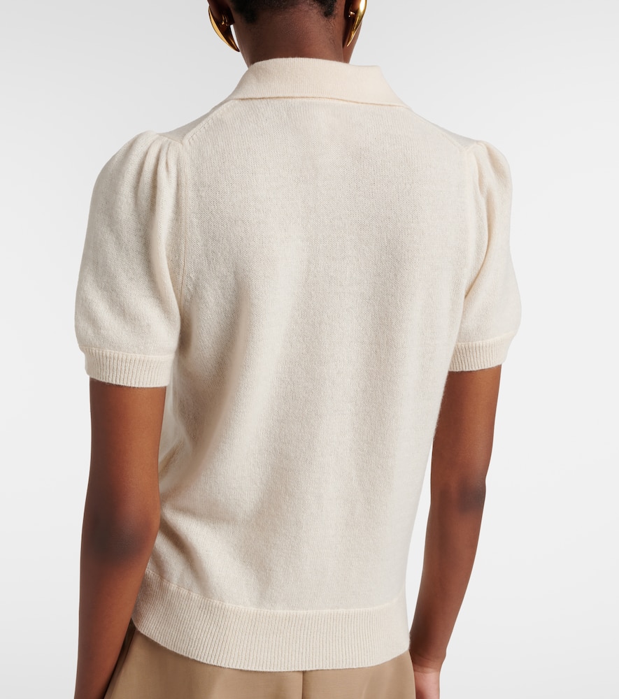 Cashmere polo sweater