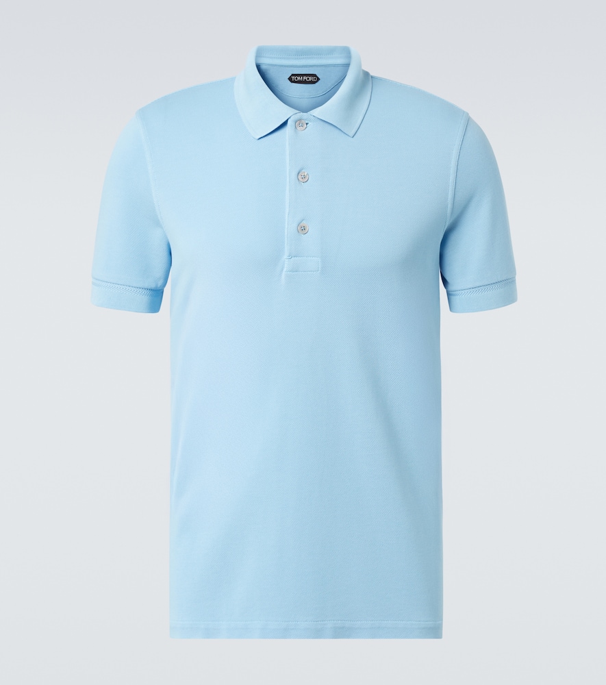 Jersey polo shirt