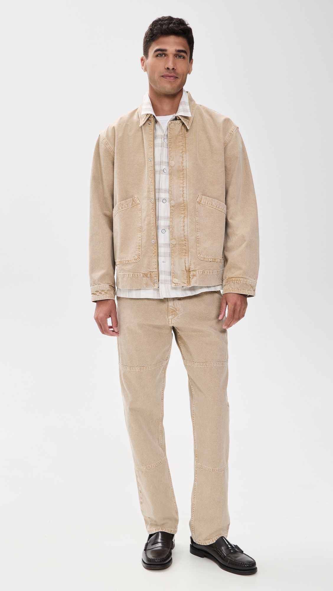 Canvas Hudson Jacket Antitaupe