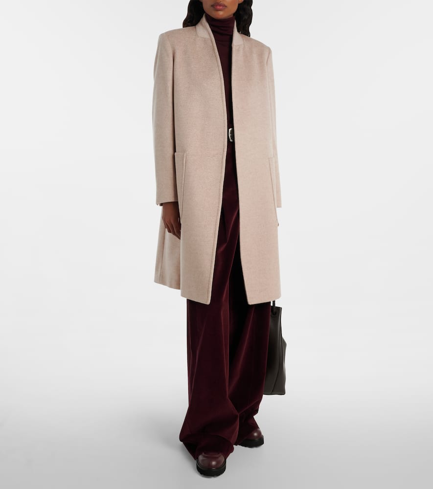 Elenia cashmere wrap coat