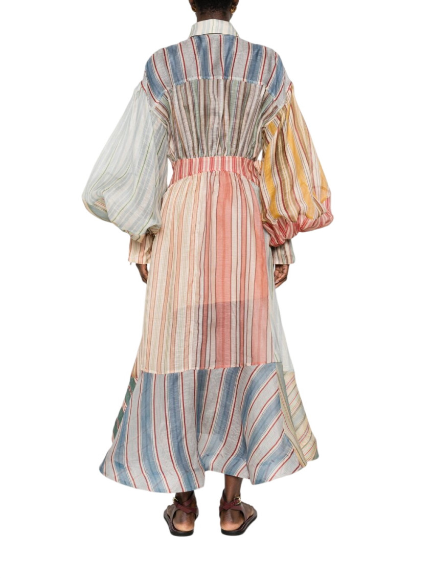 Rebellion Linen And Silk Dress