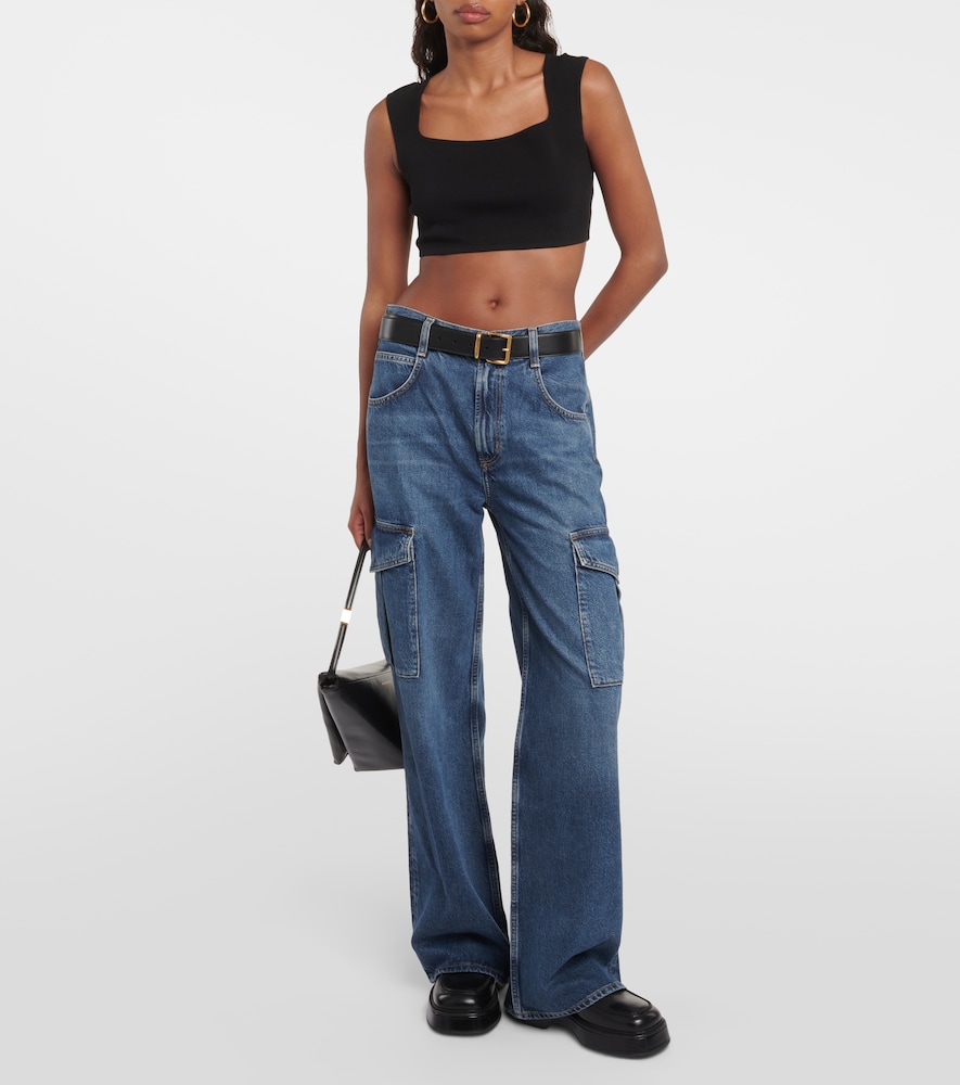 Minka denim cargo pants