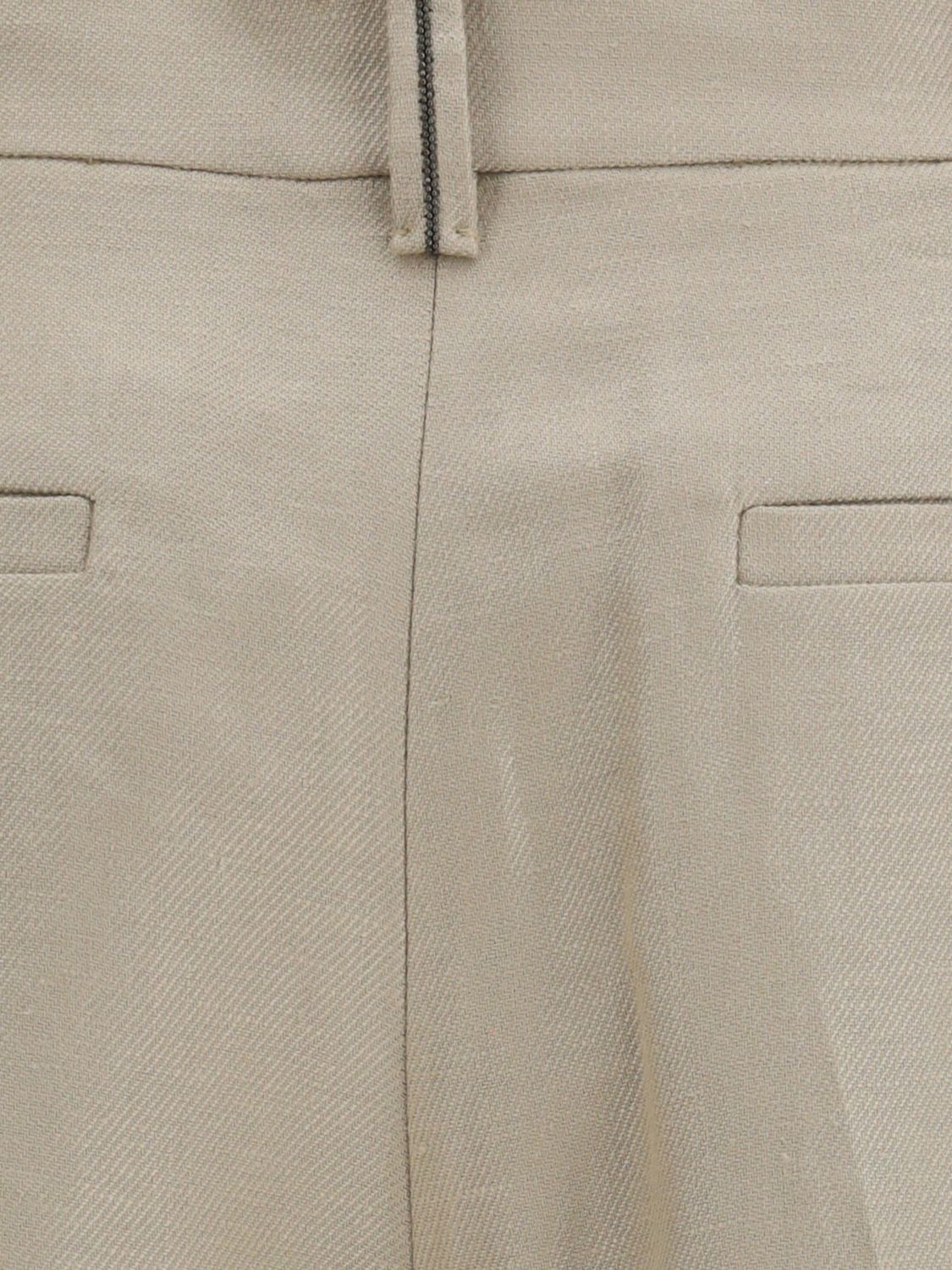 Pants Woman color Beige